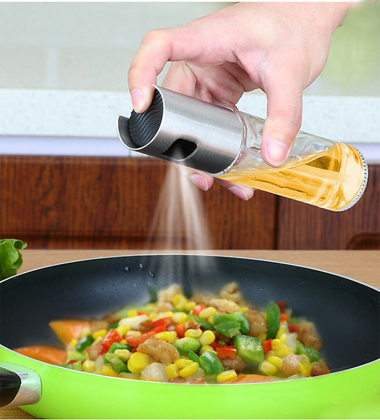 Healthy Cooking Oil Spray Bottle(100ml) – Use Up to 70% Less Oil